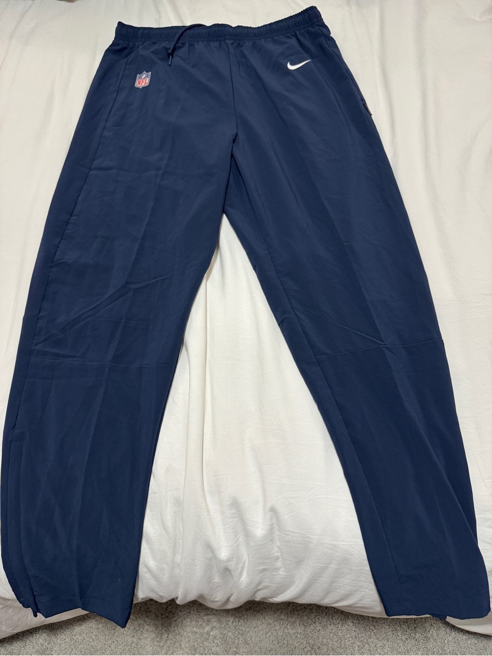 Nike Navy Men's Lightweight Jogger Pants with NFL Patch